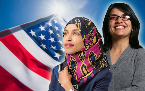 rashida tlaib dan ilhan omar kongres america