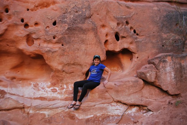 red rocks canyon bagai di planet lain