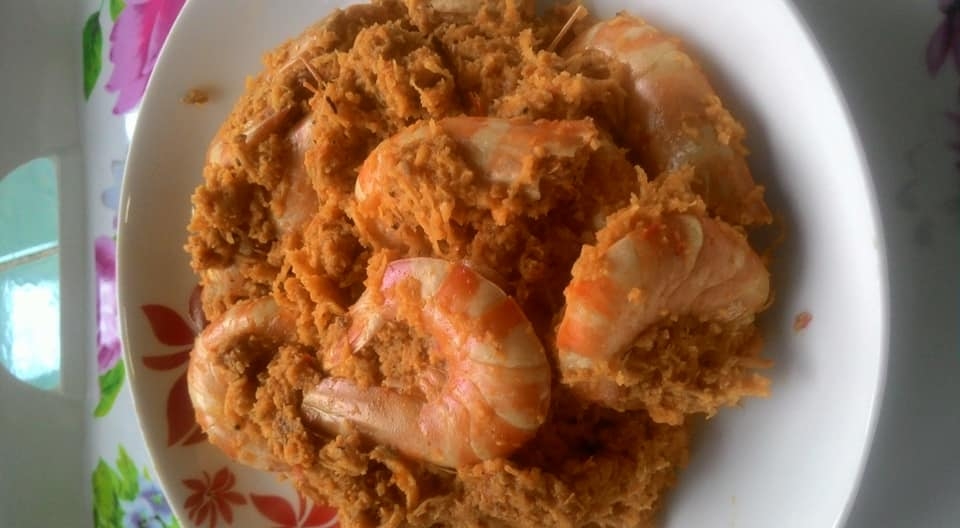 rendang udang kelapa