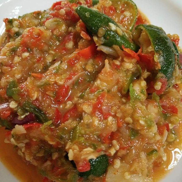 resepi nasi kak wok sambal asam