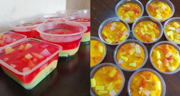 resepi puding trifle