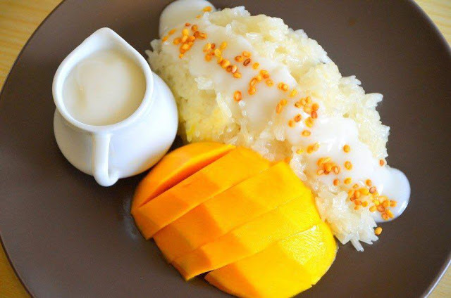 resepi pulut mangga thai special 2