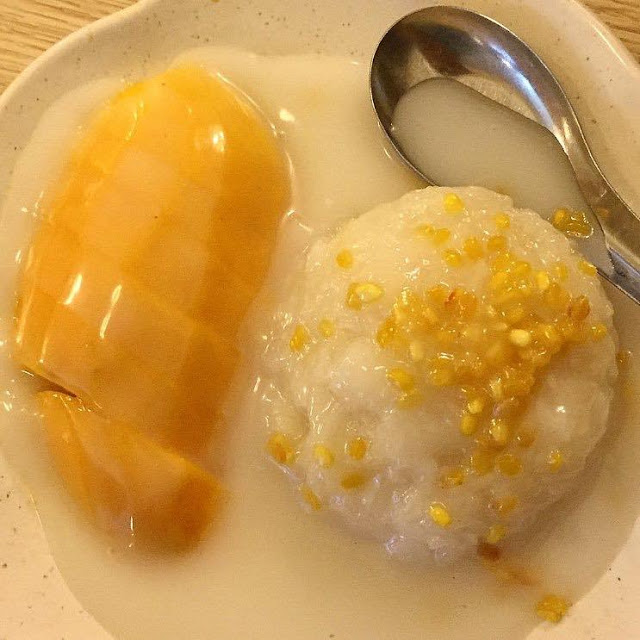 resepi pulut mangga thai special