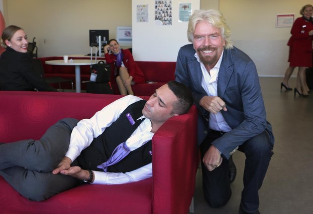 richard branson kelakar lucu staff kantoi tidur