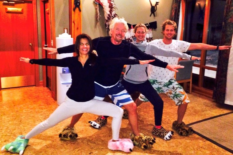 richard branson yoga taichi aktif bersukan