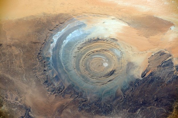 richat structure mauritinia tempat alien