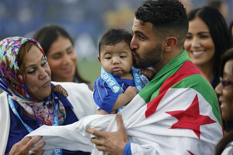 riyad mahrez sayang anak