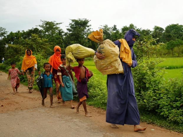 rohingya islam dibunuh buddha