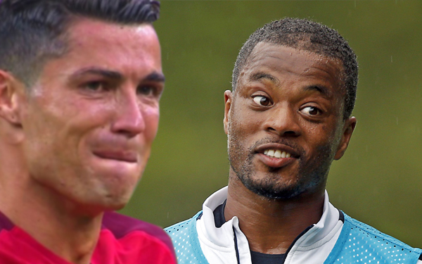 ronaldo patrice evra friendship