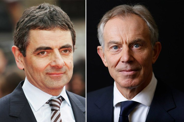 rowan atkinson dan tony blair