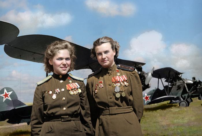 rufina gasheva nataly meklin heroes of the soviet union famed night witches world war ii 15318587441105