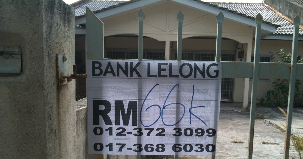 rumah lelong gagal bayar hutang