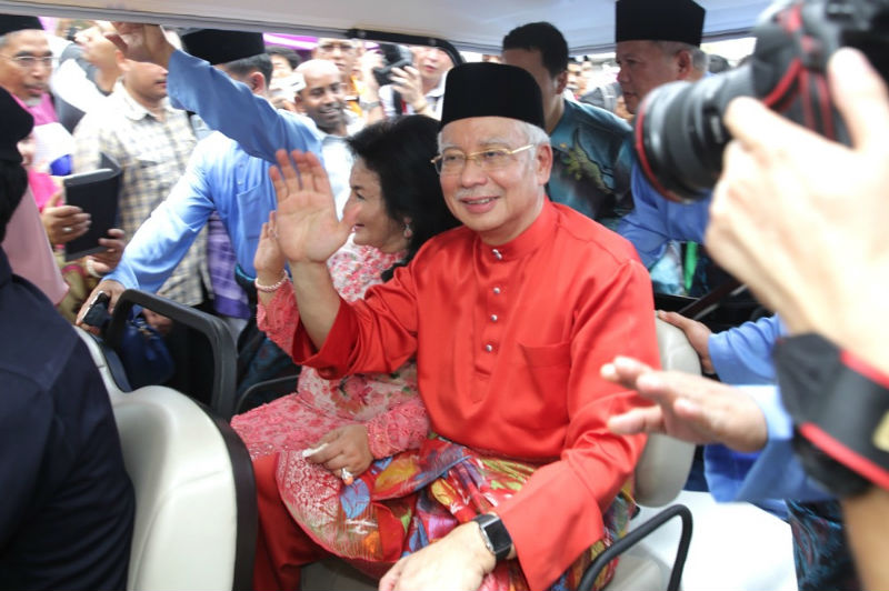 rumah terbuka najib razak