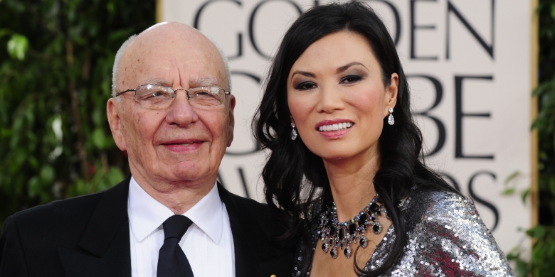 rupert murdoch dan wendi deng