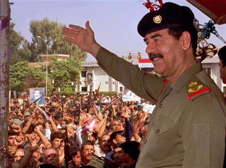 saddam hussein ucapan iraq