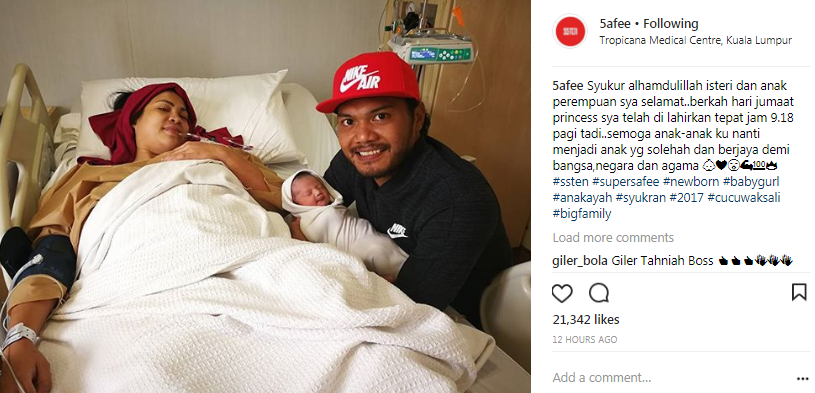 safee sali timang anak kedua 2