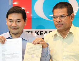 saifudin nasution rafizi ramli pkr