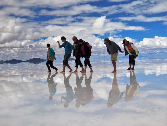 salar de uyuni tempat paling rata di dunia