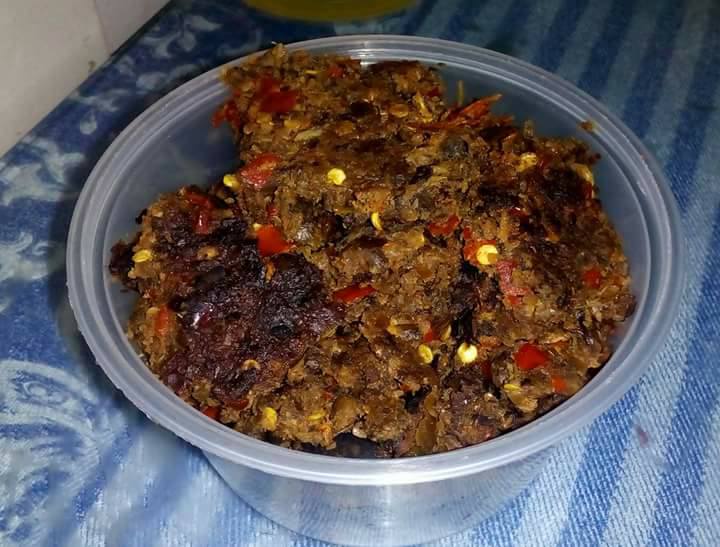 sambal asam rong tempek