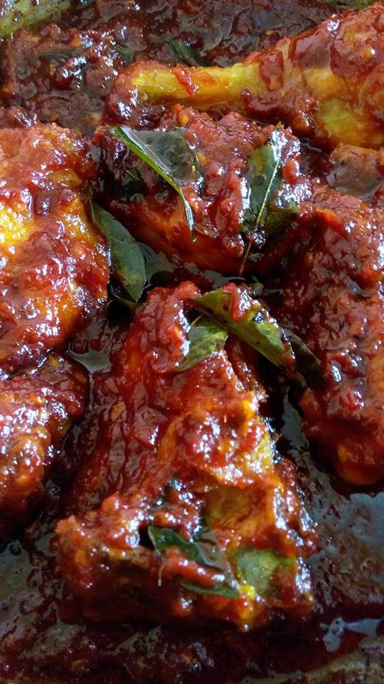 sambal ayam daun kari 208