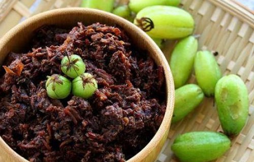 sambal hitam pahang