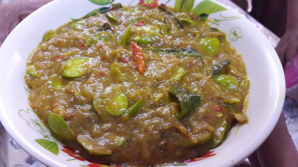 sambal tempoyak petai bilis