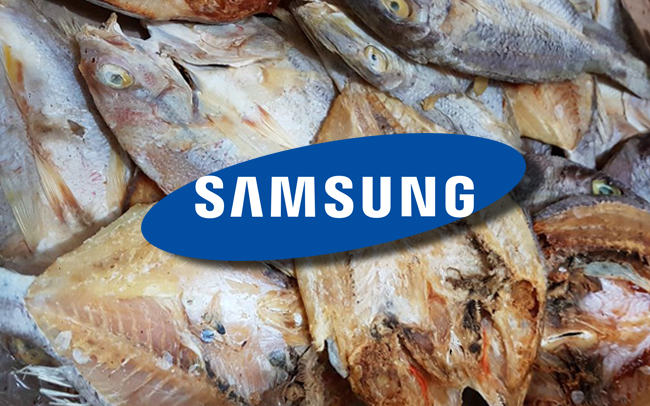 samsung jual ikan kering