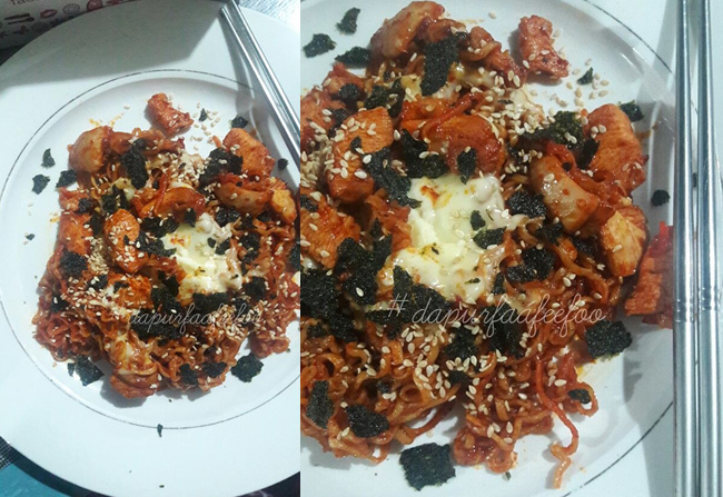 samyang ramen spicy chicken homemade