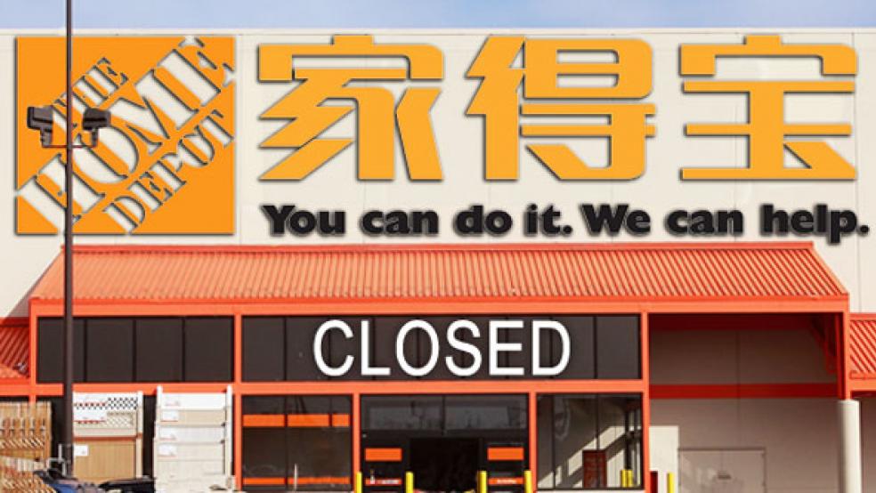 sebab mengapa home depot gagal di china