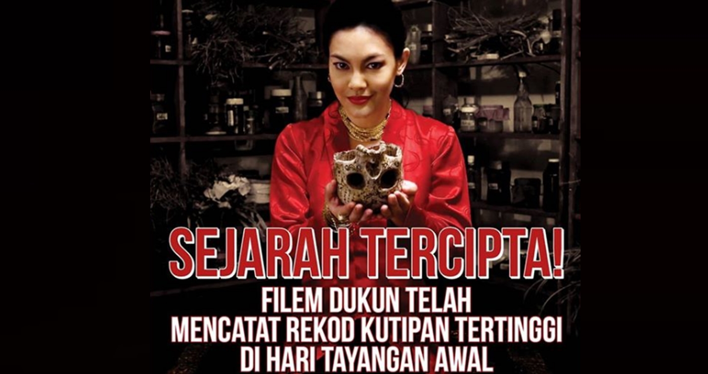 sejarah tercipta inilah kutipan hari pertama filem dukun yang mengejutkan 2