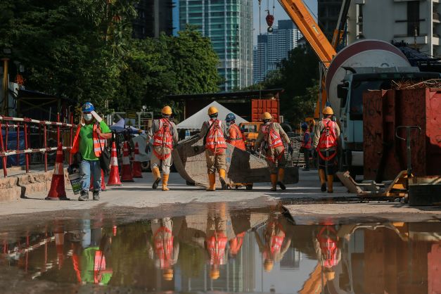 sektor binaan buruh kasar