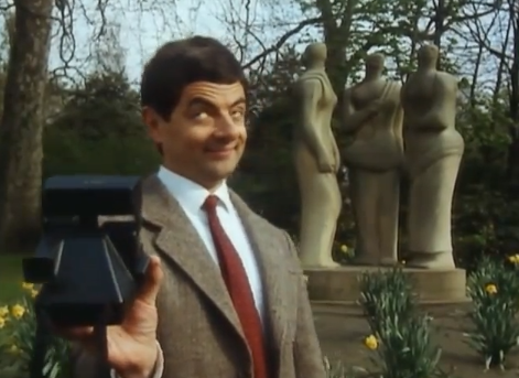 selfie mr bean