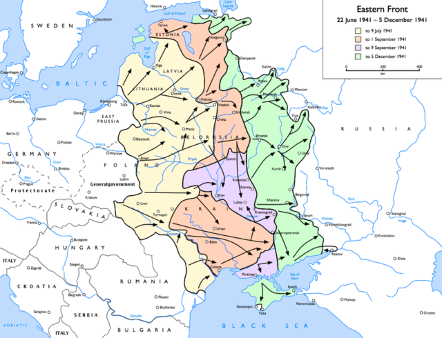 serangan semasa eastern front ke atas moscow 1941 205