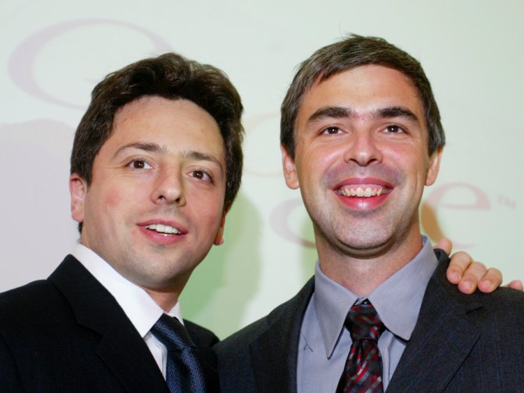 sergey brin dan larry page