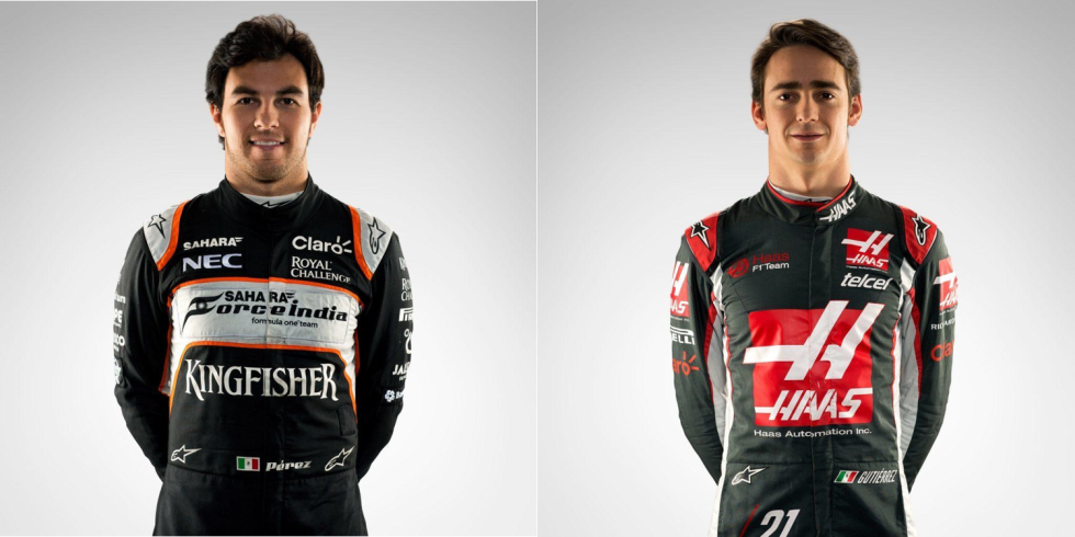 sergio perez dan esteban gutierrez