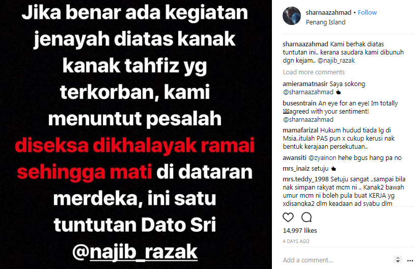 sharnaaz ahmad mengaku keluarkan kenyataan ketika sedang marah 2