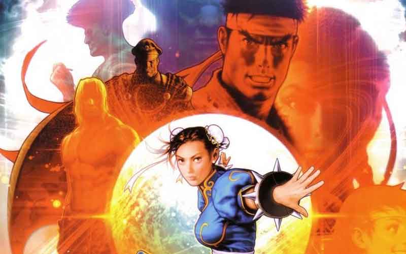 shinkiro street fighter lukisan visual seni ilustrasi