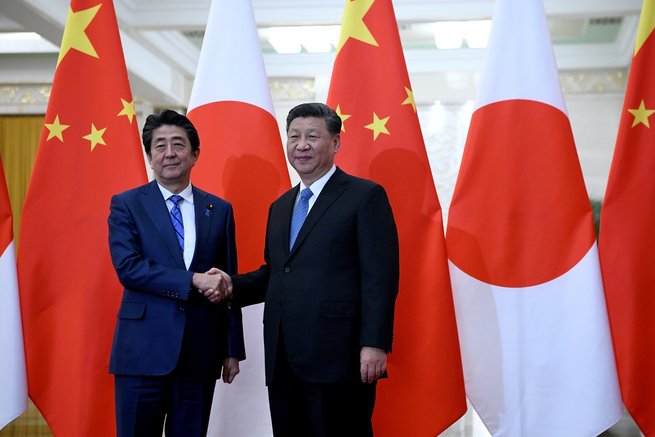 shinzo abe dan xi jinping