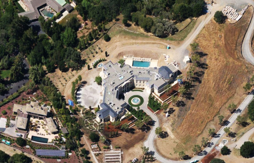 silicon valley mansion rumah yuri milner