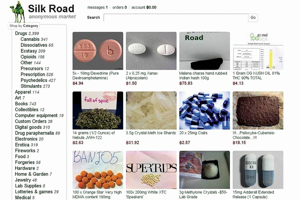 silk road dark web