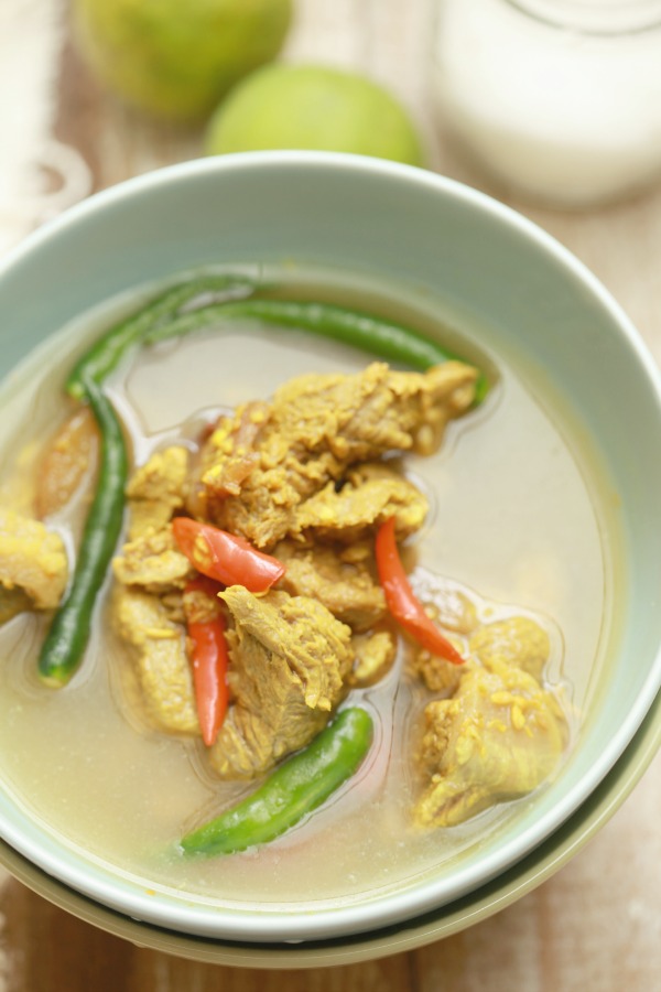 singgang daging kelantan menu pantang lauk