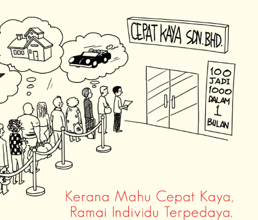 skim cepat kaya mlm ponzi 144