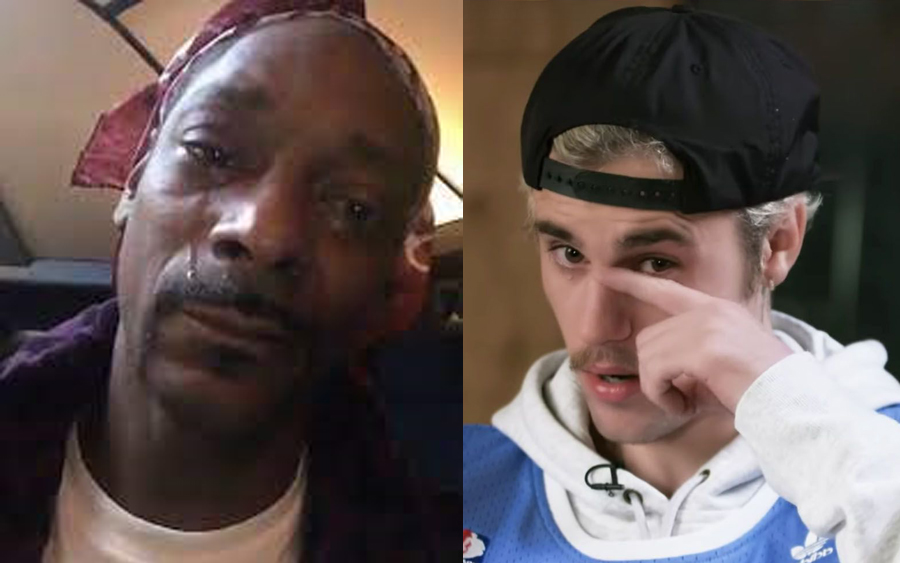 snoop dog justin bieber cry sad