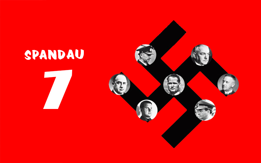 spandau seven pegawai nazi yang ditahan