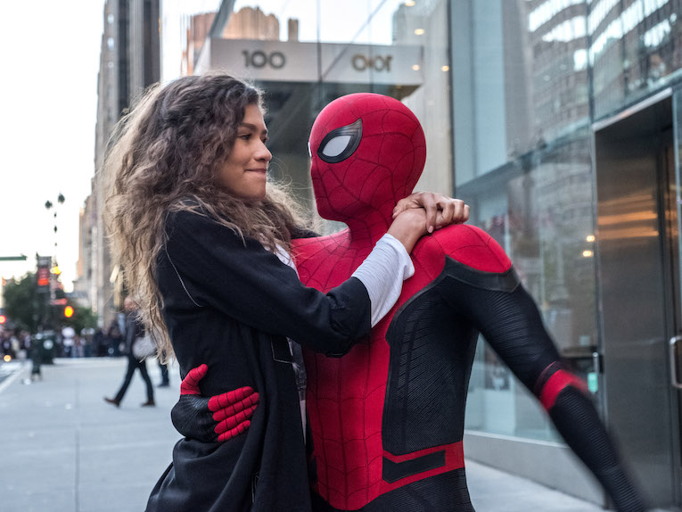 spider man far from home zendaya tom holland