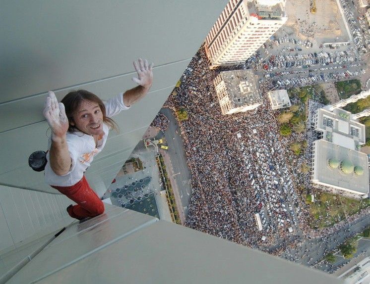 spiderman malaysia alain robert klcc