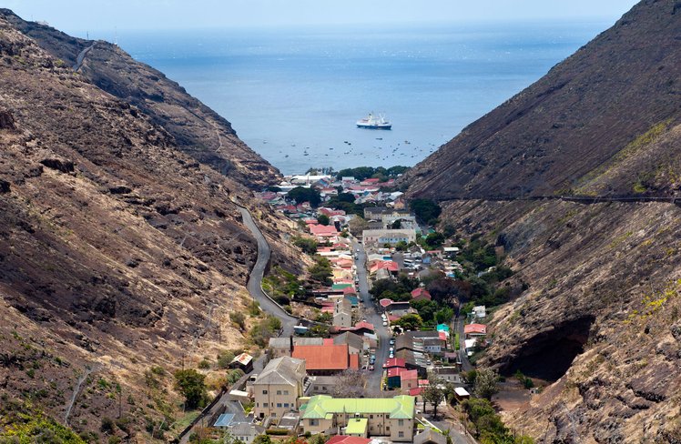 st helena pulau terpencil dunia