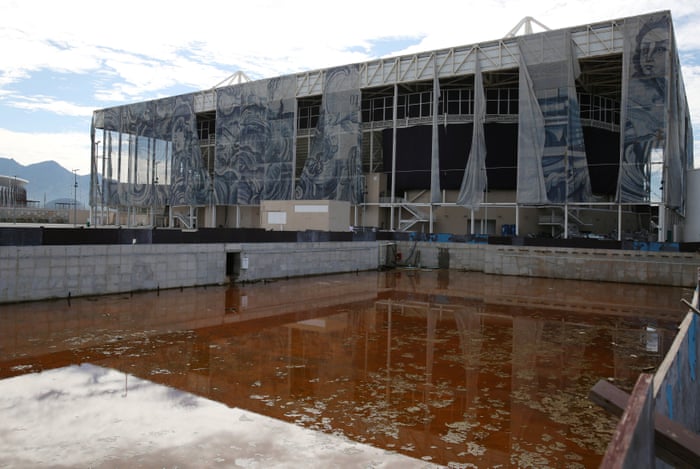 stadium olimpik di rio yang terbengkalai