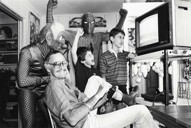 stan lee bermain game spiderman atari