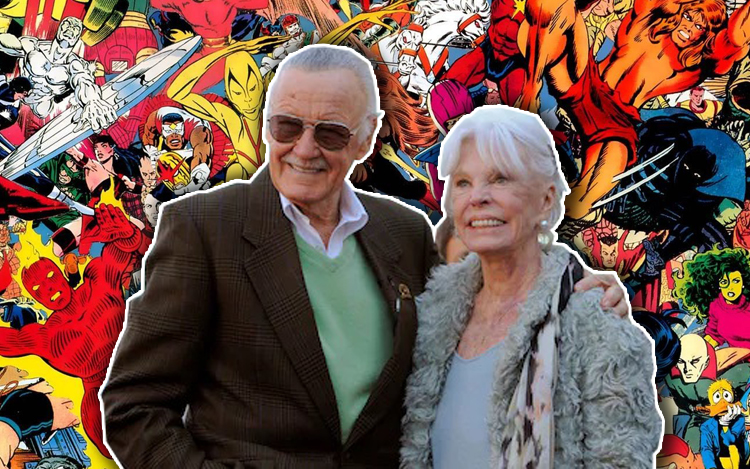 stan lee dan isteri komik marvel